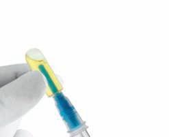 Handy safety: ICR Swabs (for isolators and critical clean rooms) all-in-one swab: open only once for sampling minimizes the risk of secondary contaminations due to handling