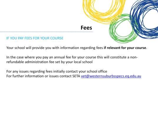 Not all schools will charge an administration fee for this course.