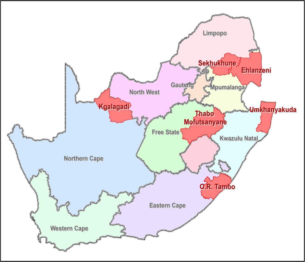 Accessible Public Transport Systems in South Africa - Rural Network Packages District Municipalities Sekhukhune (Limpopo) OR