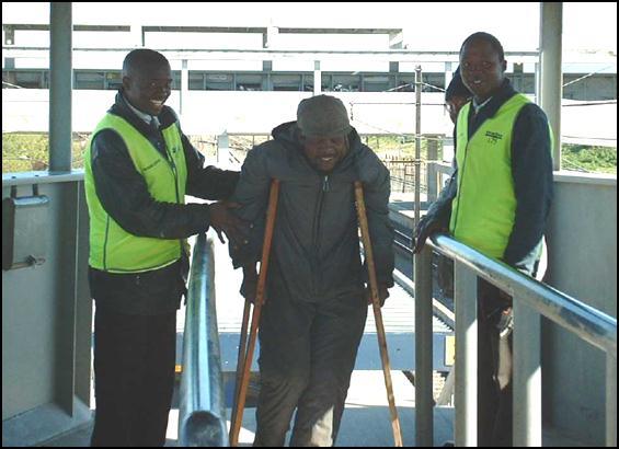 Challenge Response to Challenges Accessibility of public transport, especially buses and trains remains hampered in many areas due to lack of ramps and physical access to enter the relevant mode of