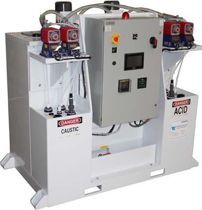 The LabDELTA Batch is a batch system designed to process 20 gal/hr of industrial