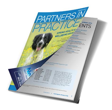 The magazine aims to provide practices with solutions to improve their businesses and increase their profitability. Partners in Practice is distributed to veterinary practices throughout Australia.