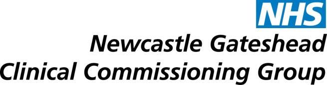 NHS Newcastle Gateshead Clinical Commissioning Group Information Governance Strategy 2017/18 Document Status Equality Impact Assessment Document Ratified/Approved By Final No impact Quality, Safety &