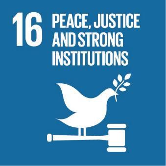 Goal 16 commits to promoting effective, accountable and inclusive institutions - critical to realize the SDGs 1 2 3 4 Development vision crystallized in institutions and translated into concrete