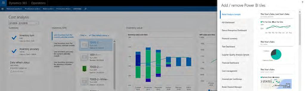 Integration with productivity tools The new Microsoft brings enhanced integration with productivity tools that users love, including Power BI and Office 365.