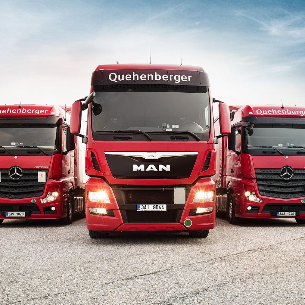 Q Fleet Management Fleet and Equipment 580 trucks 100% according to EURO 5 and EURO 6-norm, equipped with FleetBoard and Geofencing New aquisitions according to EURO 6 Annual renewal of a third of