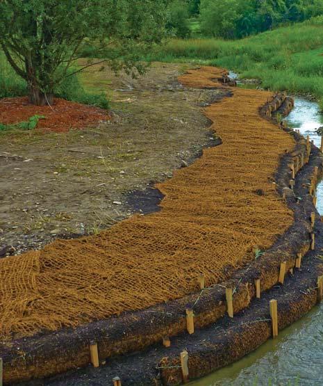 Typically, blankets are intended for the following applications: Slope protection Channel and ditch linings Reservoir embankments and spillways Dikes, levees and riverbanks Culvert inlets and