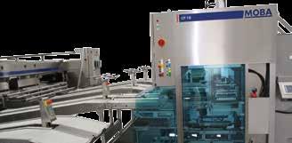 Moba designed a series of Case Packers that can be placed directly behind the packing lanes of your egg grading machine, or via a conveyor system also known as Contiflow (see separate