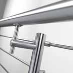 WE DESIGN RAILING SYSTEMS 4 OUR DESIGN MANTRA: SAFETY, SIMPLICITY, QUALITY AND THE ABILITY TO BE QUICKLY AND EASILY INSTALLED Dazzling. Sensational. Breathtaking.