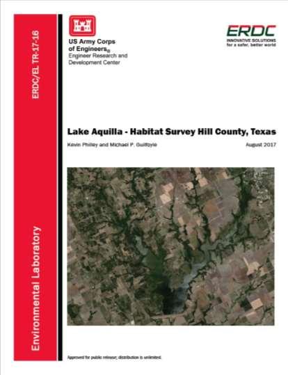 Level II Vegetation/Habitat Surveys A copy of this report can be downloaded from the ERDC