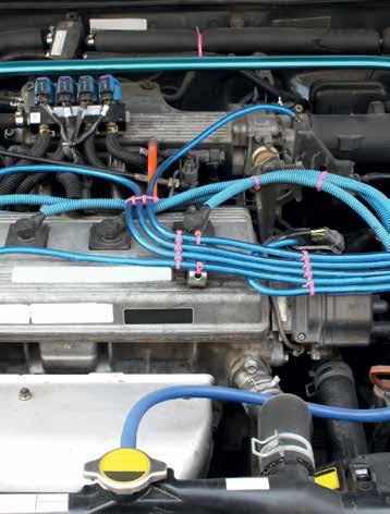 UNDER THE HOOD Hoses, Gaskets and Cables Liquid Butadiene Rubber Liquid Butadiene Rubber (LBR) is used in high performance crosslinked rubber applications where high operating temperatures are common.