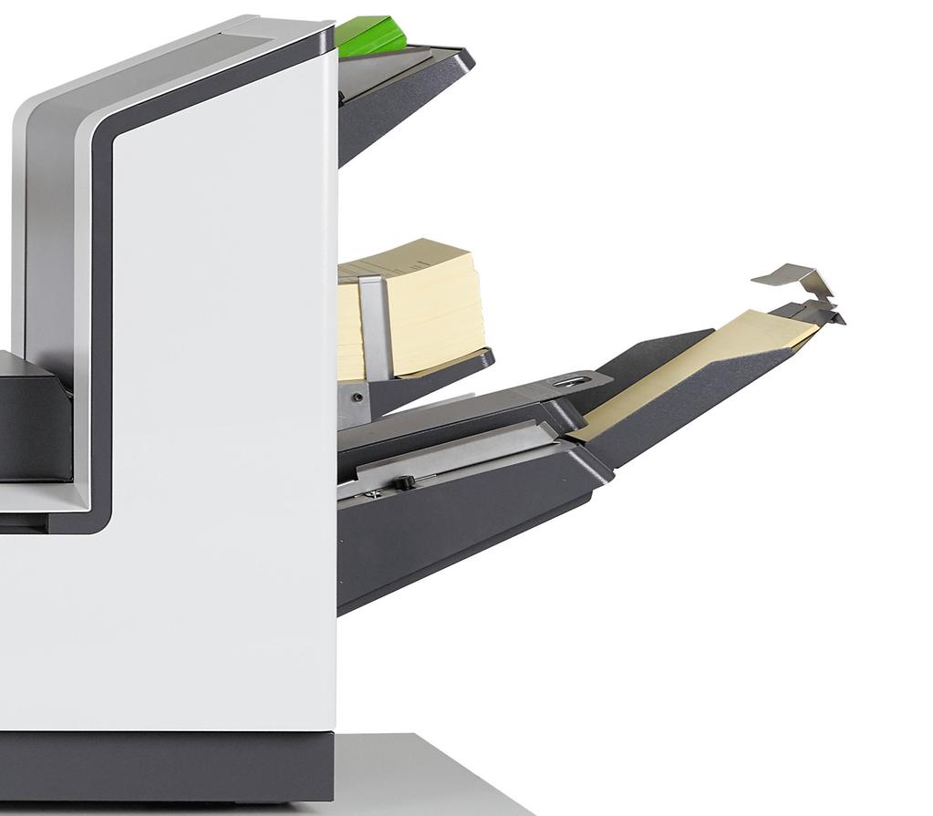 5. Flex Tower Folder Can be configured with one to three stations for maximum flexibility.