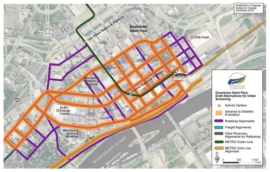 Results: Downtown Saint Paul Additional Criteria: Work Leverages