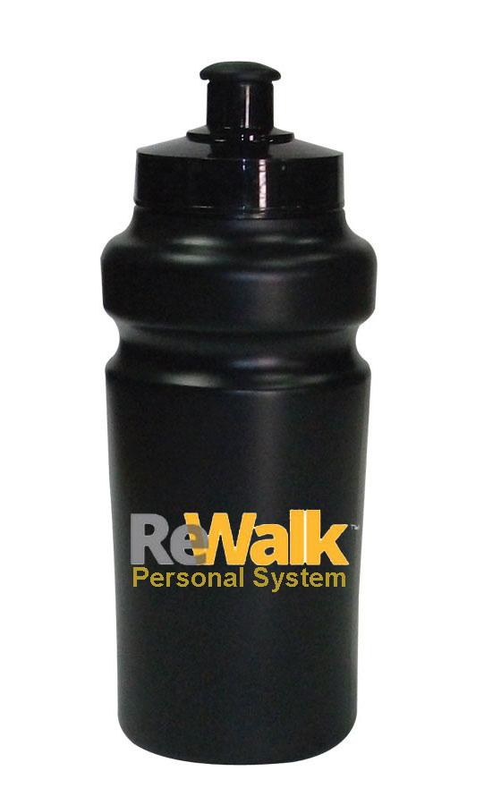 As part of their promotional strategy, ReWalk provide branded USB memory sticks, branded water bottles,