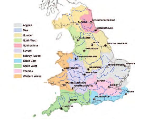 River Basin Management Plans (RBMP) The WFD supports a catchment based approach to managing the water environment 3.