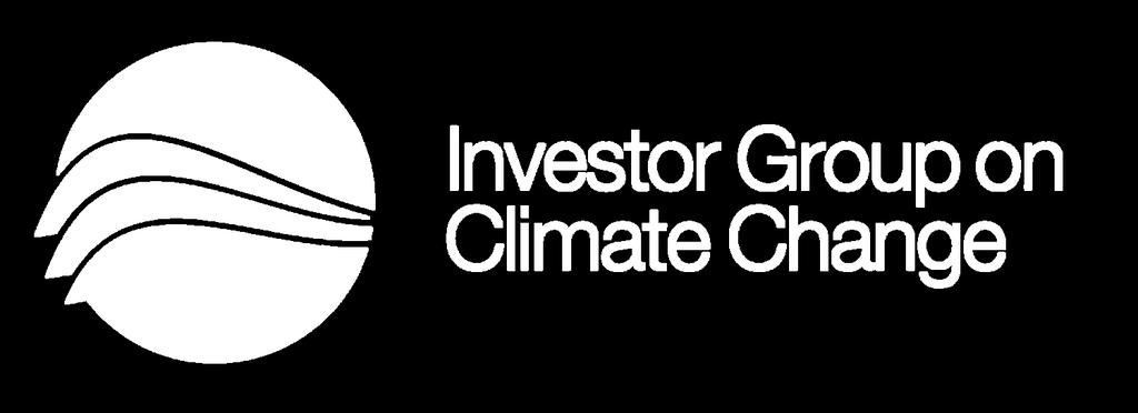 Investor Group On Climate Change (IGCC) Submission to: