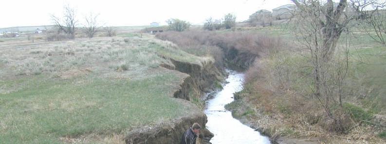 COTTONWOOD CREEK RECLAMATION Stream Stabilization Approach to Urban Runoff Quality Cherry Creek Basin Water Quality Authority The Problem The Cherry Creek Reservoir Clean Lakes Study (DRCOG 1984)