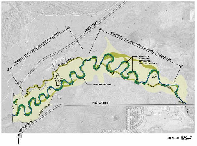 PRF are typically larger scale BMP constructed by the Authority that reduce phosphorus loads to the Reservoir. Urbanization of the Cottonwood Creek watershed (8.