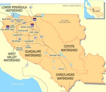 BACKGROUND Santa Clara Valley Water District: Primary Water Source for Santa Clara Valley Flood management and wholesale water for: 2 million people 17 municipalities 121 billion gallons annually