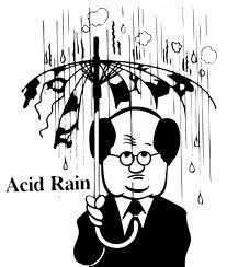 Acid Precipitation When fuel is burned, large amounts of nitric oxide is release into the atmosphere.