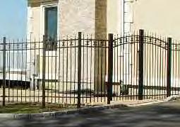 Choose from many matching gates and decorative finials and other accessories to complete the look you want to complement your home s architecture.
