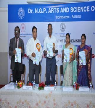 Dr.K.Veluthambi, in his inaugural address, mentioned the various programmes conducted by the science academies to nurture science.