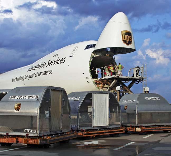 2008 UPS CSR / Environmental Stewardship 61 7.3 New Airline Emission Reduction Goal continued In 2008, UPS retired its last 727s.