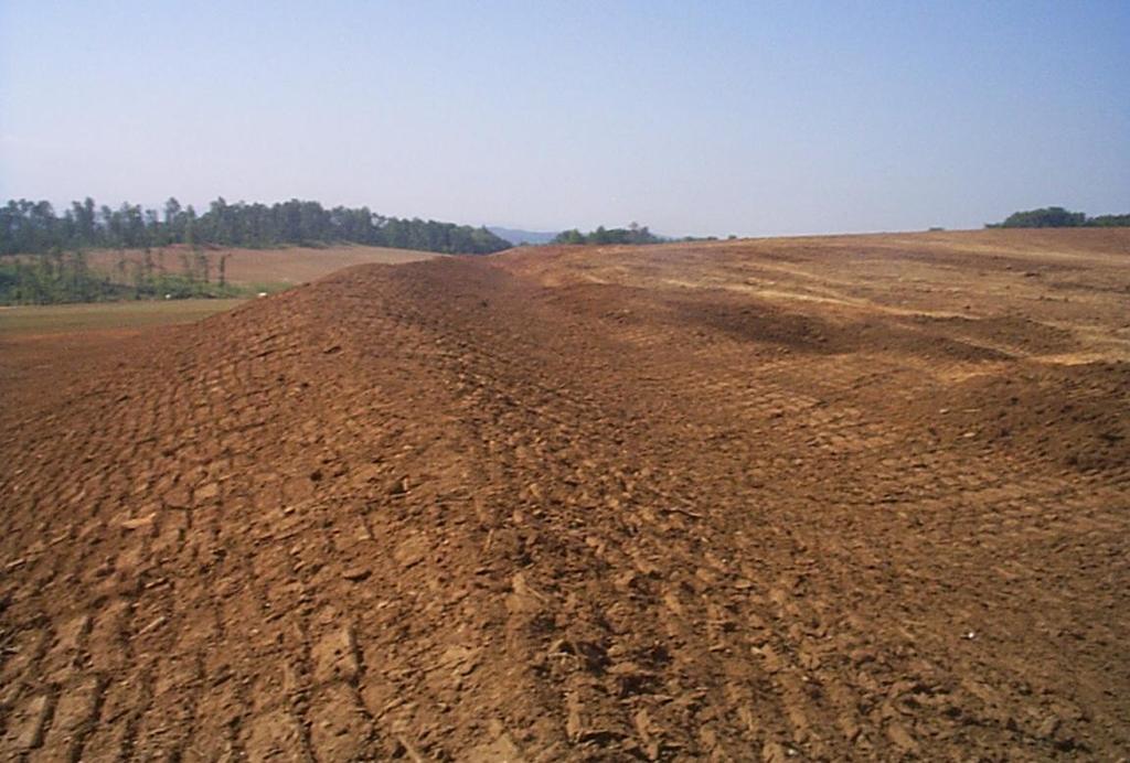 Diversions Use diversions to reduce erosion by reducing slope lengths and