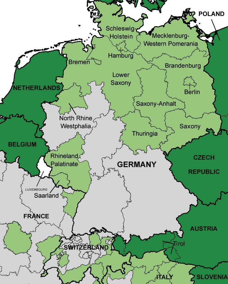 Germany 13 Länder 43.