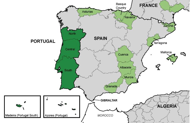 Portugal: 4 registries, 100% coverage, 225,902