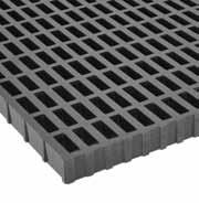 High Load Capacity Grating Details Molded High Load Capacity (HLC) grating is yet another product in the arsenal of engineered fiberglass reinforced plastic (FRP) solutions by Fibergrate.