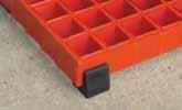 raised, ergonomic grating workmat for use around machines, lathes and in wet areas.