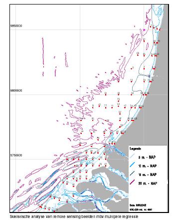 Environmental Monitoring Maasvlakte 2 Silt & Juvenile fish simultaneously (100 points) in 2007 April, July & October