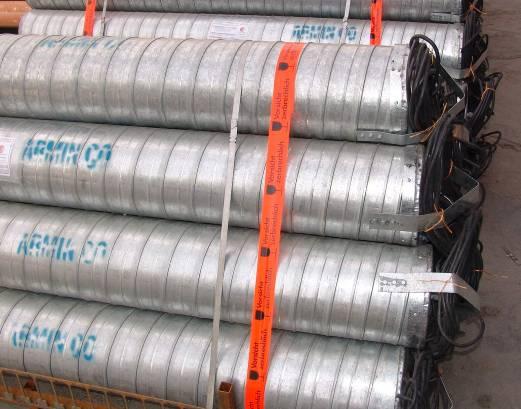 Canisters High Silicon Cast Iron Anodes The prepacked anodes are used in area with high water table or where it is difficult to install loose coke backfill which is normally provided around anodes