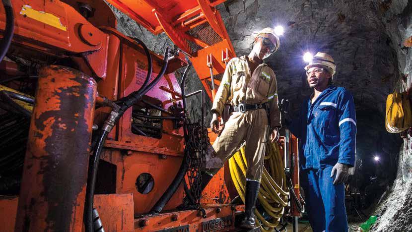 FACT SHEET JULY 2018 SAFETY IN GOLD MINING South Africa is known for having pioneered deep-level gold mining.