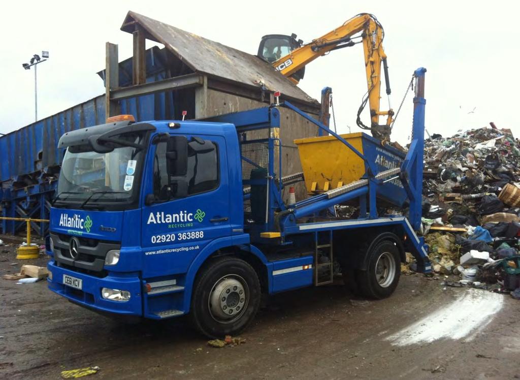 WASTE RECEPTION After being weighed on our electronic weighbridge, all loads are directed into the