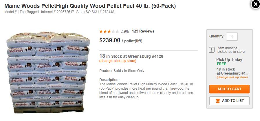 Wood Pellet Prices (August