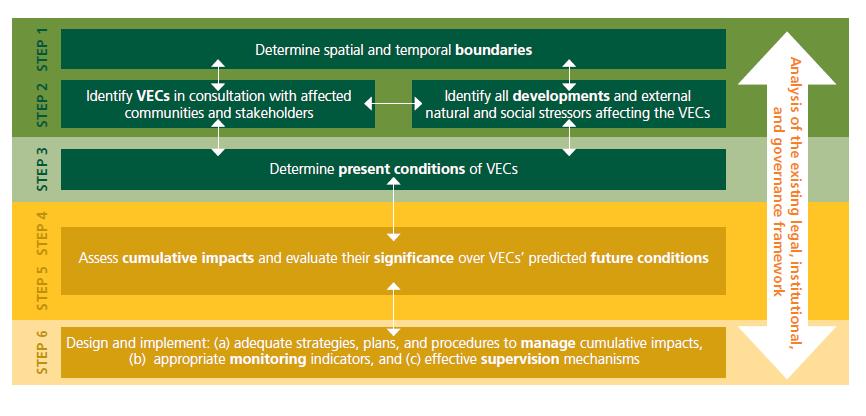 Expected Outcomes CIAM Identification of relevant VECs that may be potentially affected by the development (Stakeholders engagement); Assessment/estimation of the future condition of affected VECs,