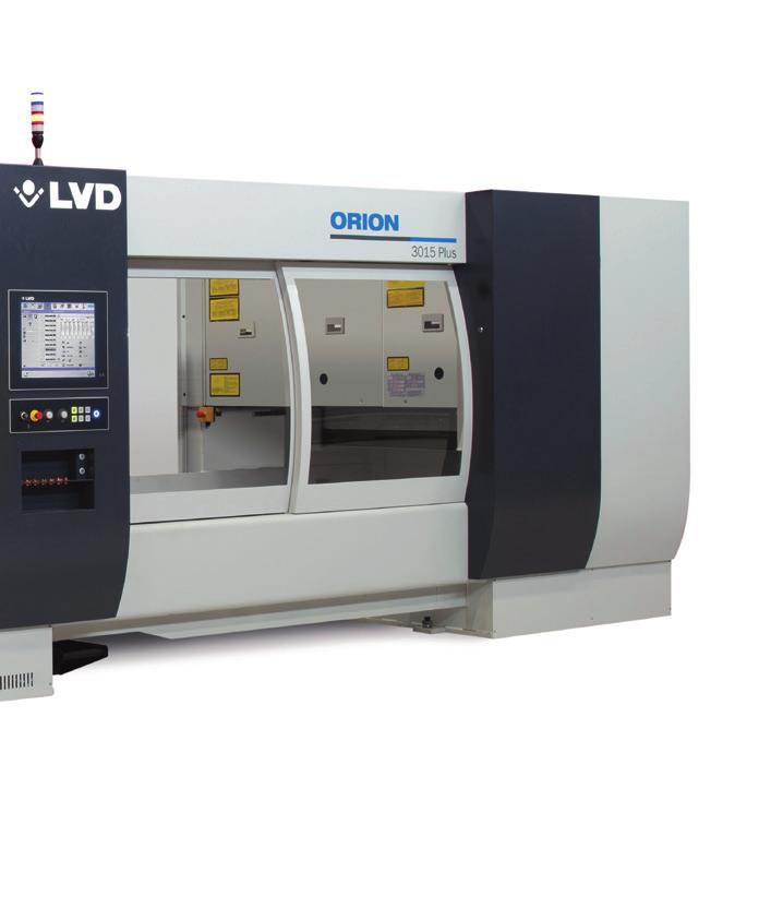ORION 3015 Plus Lower capital investment reduces the cost of laser cut parts Easy to use and quick to set up New Touch-L intuative touch screen control Integrated LVD-Fanuc, machine,