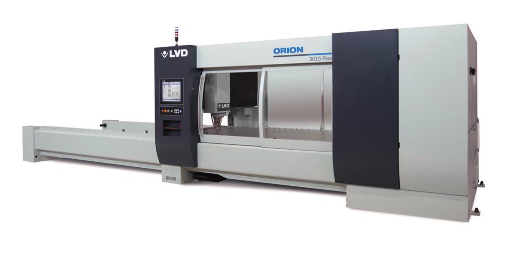 KEY FEATURES Easy Set-up & Operation ERGONOMIC DESIGN Orion s hybrid design delivers the laser beam to the cutting head in the most efficient and cost effective method, providing the lowest part