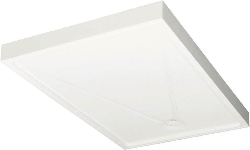 The tray is suitable for use with the full range of our Pro-door shower door options.