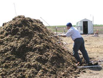 Windrow Composting Procedures Expect substantial settling,