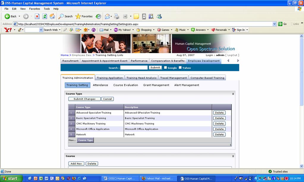 2.2 APPLICATION FEATUTRE DESCRIPTION 1. Organization Management 1.1 Employee Unique Code: 6 Layers (example: Country- Company-Department- Section- Unit Employee Code- Grade of Services) 1.