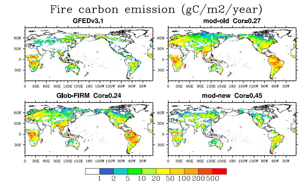 Fire Carbon Emission (gc/m 2