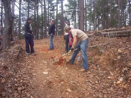 trail work and tree planting) Become a