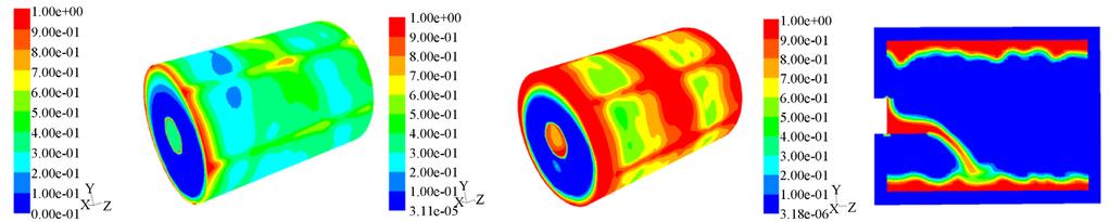 22 M. H. YUAN ET AL. 3. Numerical Simulation Results and Analysis 3.1. The Influence of Rotational Speed on Centrifugal Casting Process In this example, centrifugal casting process is considered.
