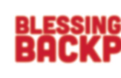 electronic file. You can find the logo and tagline online at www.blessingsinabackpack.