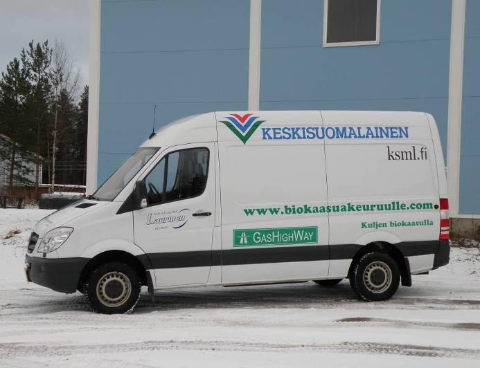 GasHighWay - Promoting the Uptake of Gaseous Vehicle Fuels, Biogas and Natural Gas, in Europe The project is coordinated by Jyväskylä