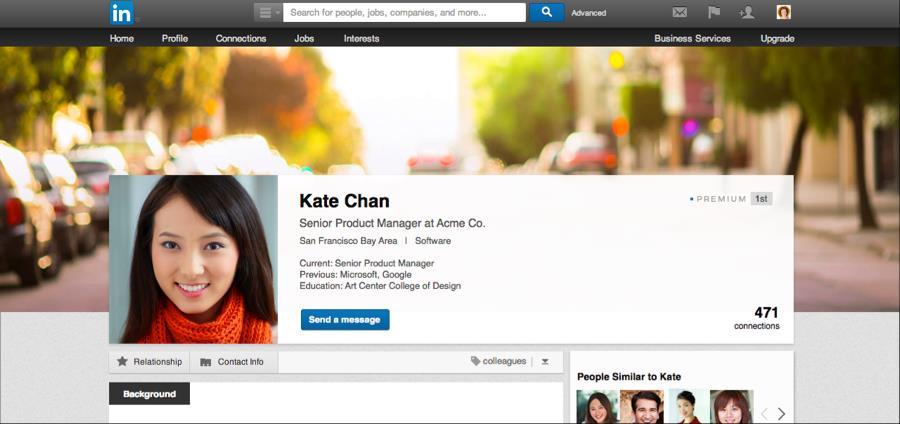 Optimize your LinkedIn profile Your LinkedIn Profile is a credibility reinforcement Should be used as a