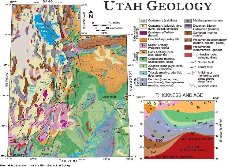 UTAH S GEOLOGY We live in a state with multiple natural resources.